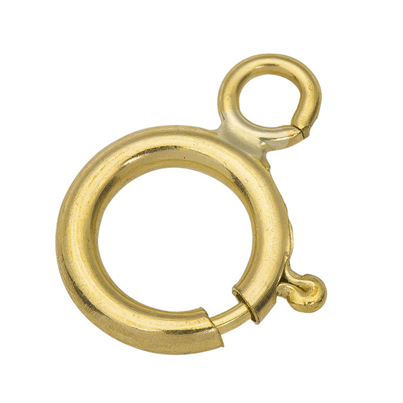 Spring Ring, 585G, ø 6 mm - 1 piece