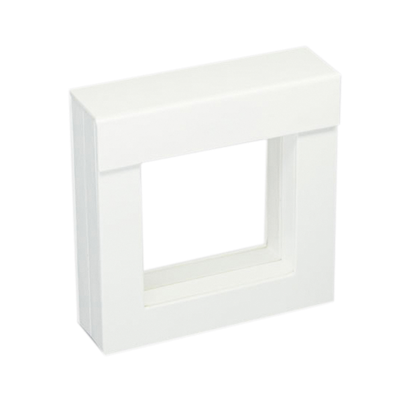 Jewellery Packaging "Frame", White, 70 x 70 x 25 mm - 1 piece