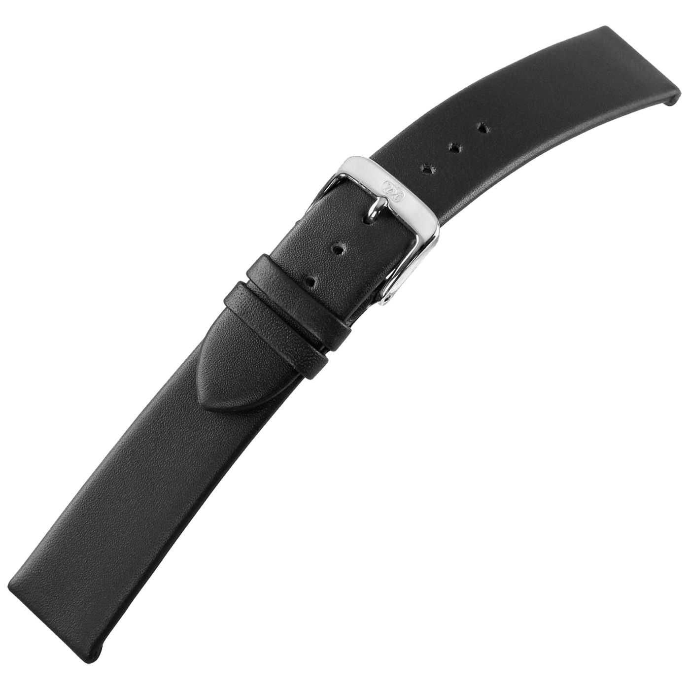 Di-Modell Uhrenarmband Nappa Waterproof, Damen, schwarz, 14 mm - 1 Stück