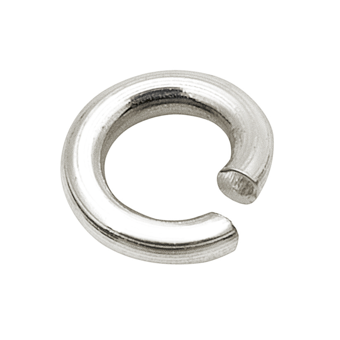 Binderinge, 925 Ag, rund, ø 4 mm - 50 Stück