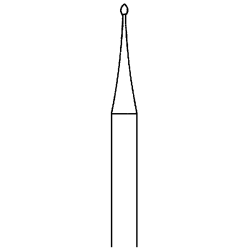 Bud Milling Cutter, Fig. 6. ø 0.6 mm - 1 piece