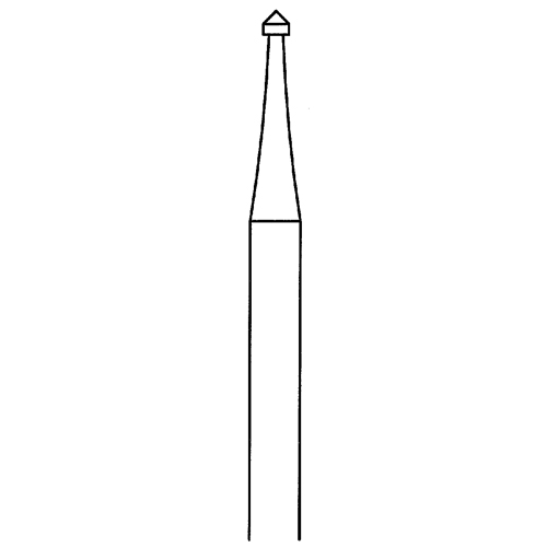 Steinruhfräser, Fig. 413, ø 1,2 mm - 1 Stück