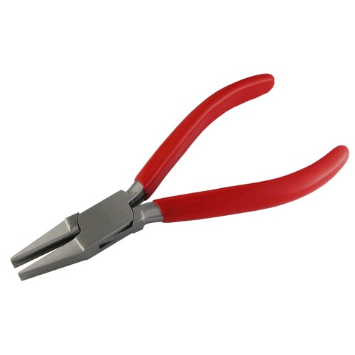 Ring Pliers, Half-Round Flat, 160 mm, without Spring - 1 piece