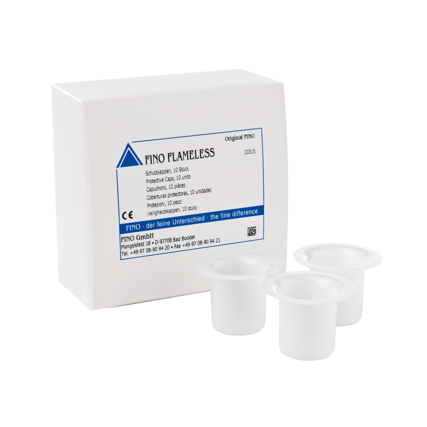 Protective Caps, for FINO FLAMELESS - 10 pieces