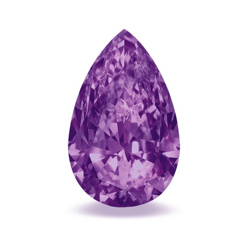 Swarovski Amethyst, Tropfen, facettiert, 6 x 4 mm - 1 Stück