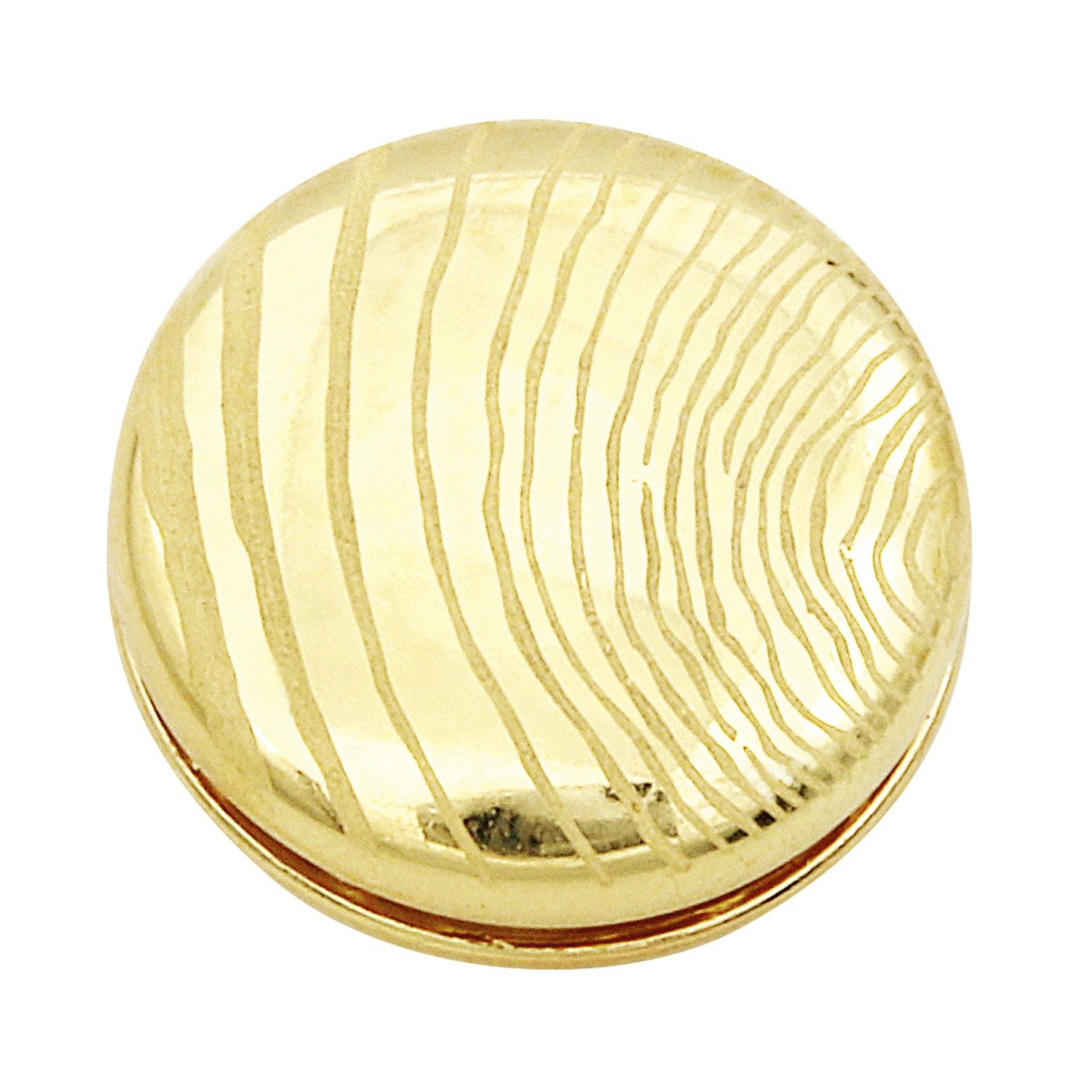 Langer Magnetschließen Magnetschließe "Wood", 925 Ag verg., Linse, ø 16 mm, pol. - 1 Stück Langer Magnetschließen Magnetschließe "Wood", 925 Ag verg., Linse, ø 16 mm, pol. - 1 Stück