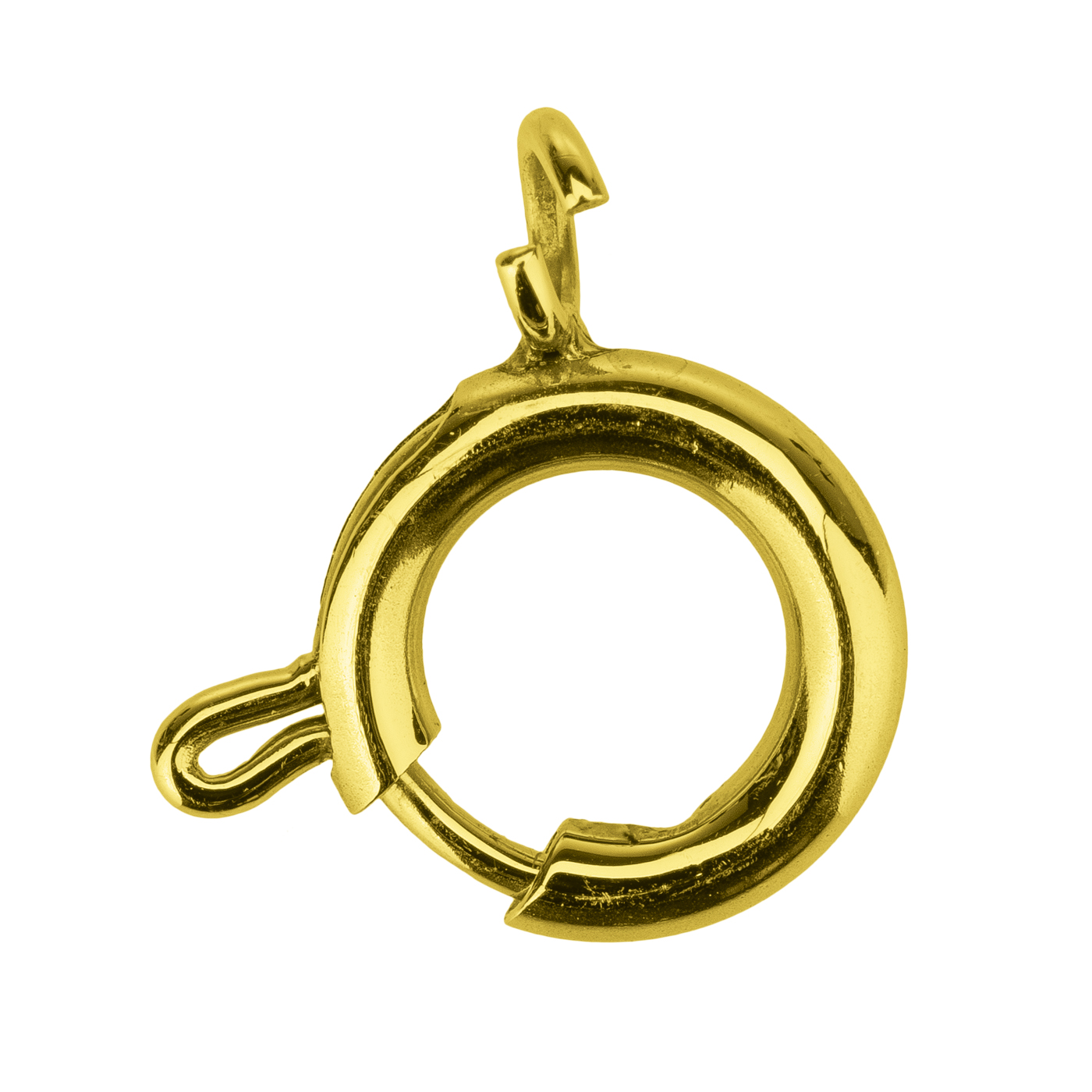 Federring, ES vergoldet, ø 10 mm - 1 Stück