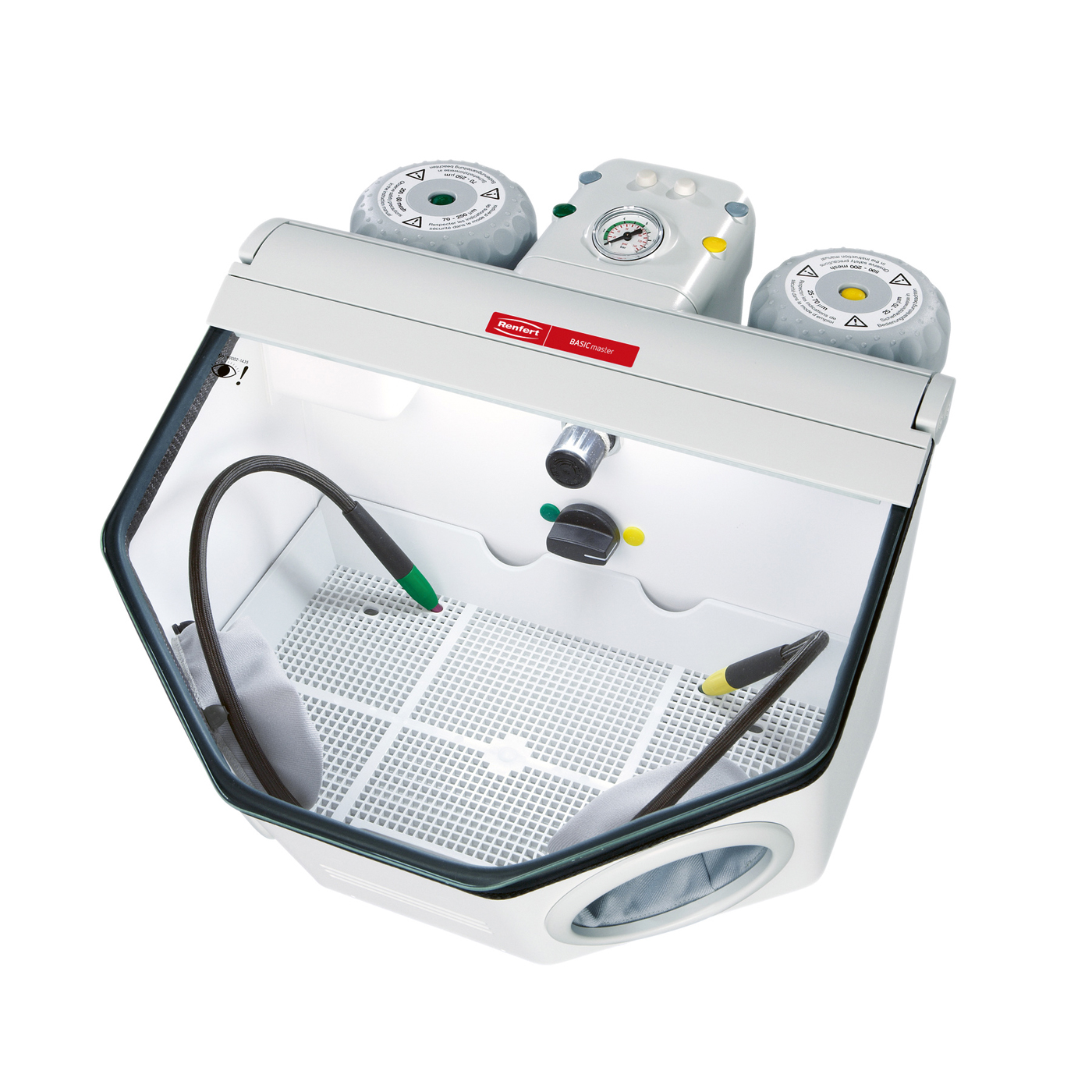 Renfert Basic master Feinstrahlgerät, 2-Tank-Version,25-70/70-250 µm - 1 Stück