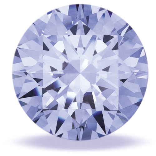 Swarovski Zirkonia, rund, facettiert, lavendelblau, ø 1,75 mm - 5 Stück