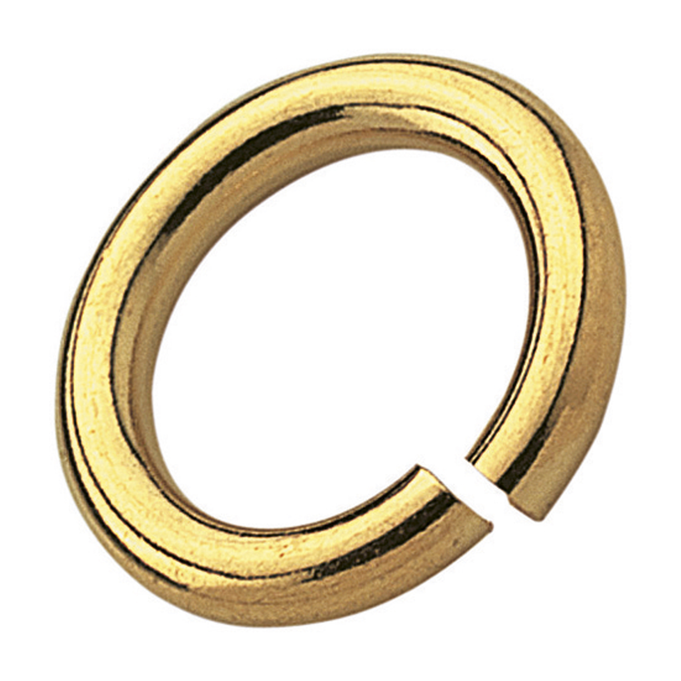 Binding Rings, Round, 585G, ø 7 mm - 5 pieces Binding Rings, Round, 585G, ø 7 mm - 5 pieces