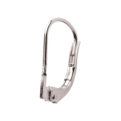 French Clip, 585WG, 8.5 x 13.5 mm - 1 piece