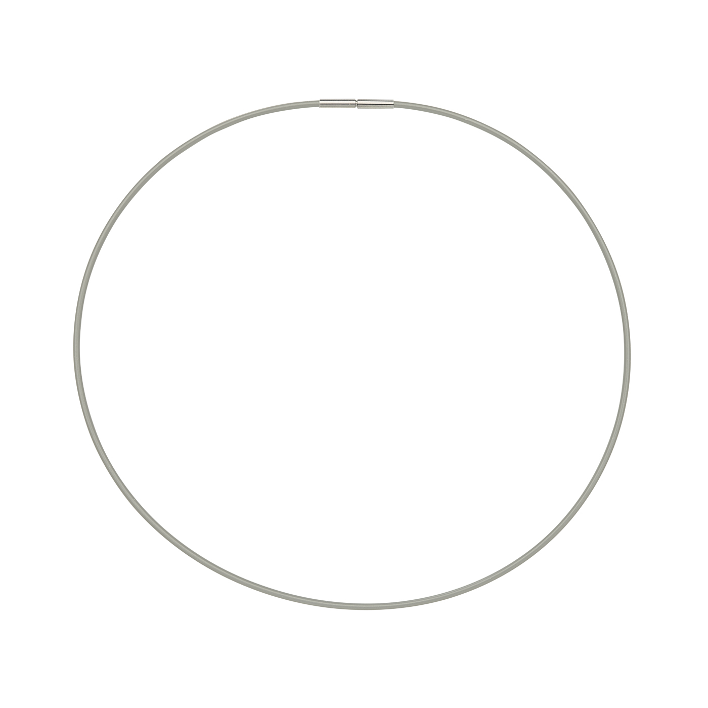 Silikonreif, weiß, ø 2,0 mm, 45 cm, Bajonett, ES - 1 Stück