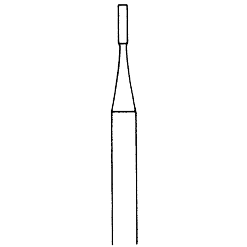 Zylinderfräser, Fig. 21, ø 0,8 mm - 1 Stück