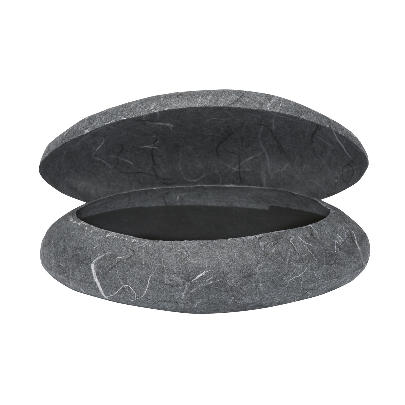 PICA-Design Schmucketui "Stein", anthrazit meliert, 150 x 100 x 45 mm - 1 Stück PICA-Design Schmucketui "Stein", anthrazit meliert, 150 x 100 x 45 mm - 1 Stück