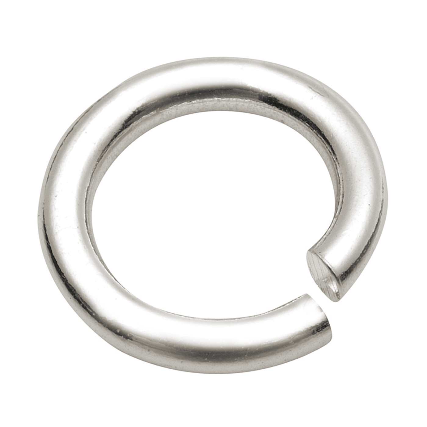 Binding Rings, Round, 925Ag, ø 10 mm - 10 pieces