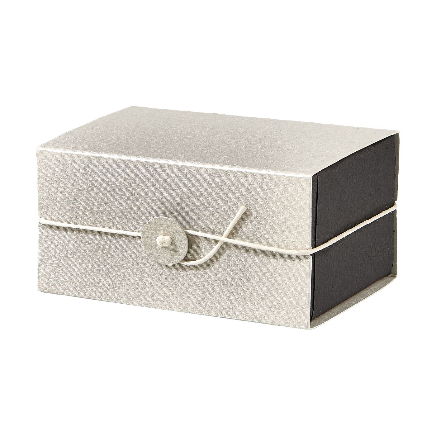 PICA-Design Schmucketui "Pure", silber, 65 x 45 x 33 mm - 1 Stück