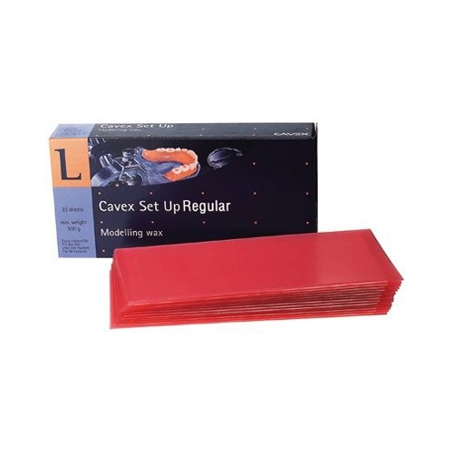 Cavex Holland Set Up Modellierwachs, regular, rosa - 500 g