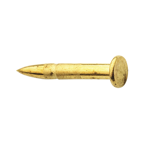 Stifte für Klemmsicherung, Messing vergoldet, 10 mm - 10 Stück