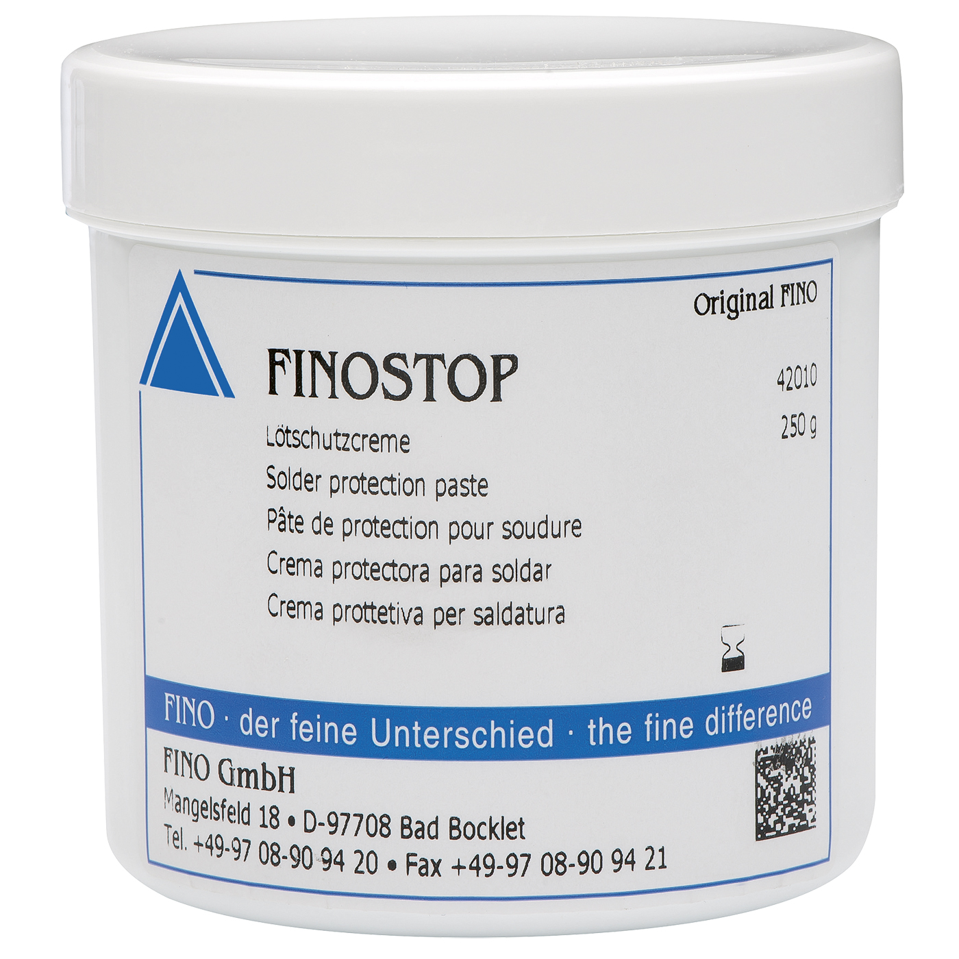 FINOSTOP Solder Protection Paste - 250 g FINOSTOP Solder Protection Paste - 250 g