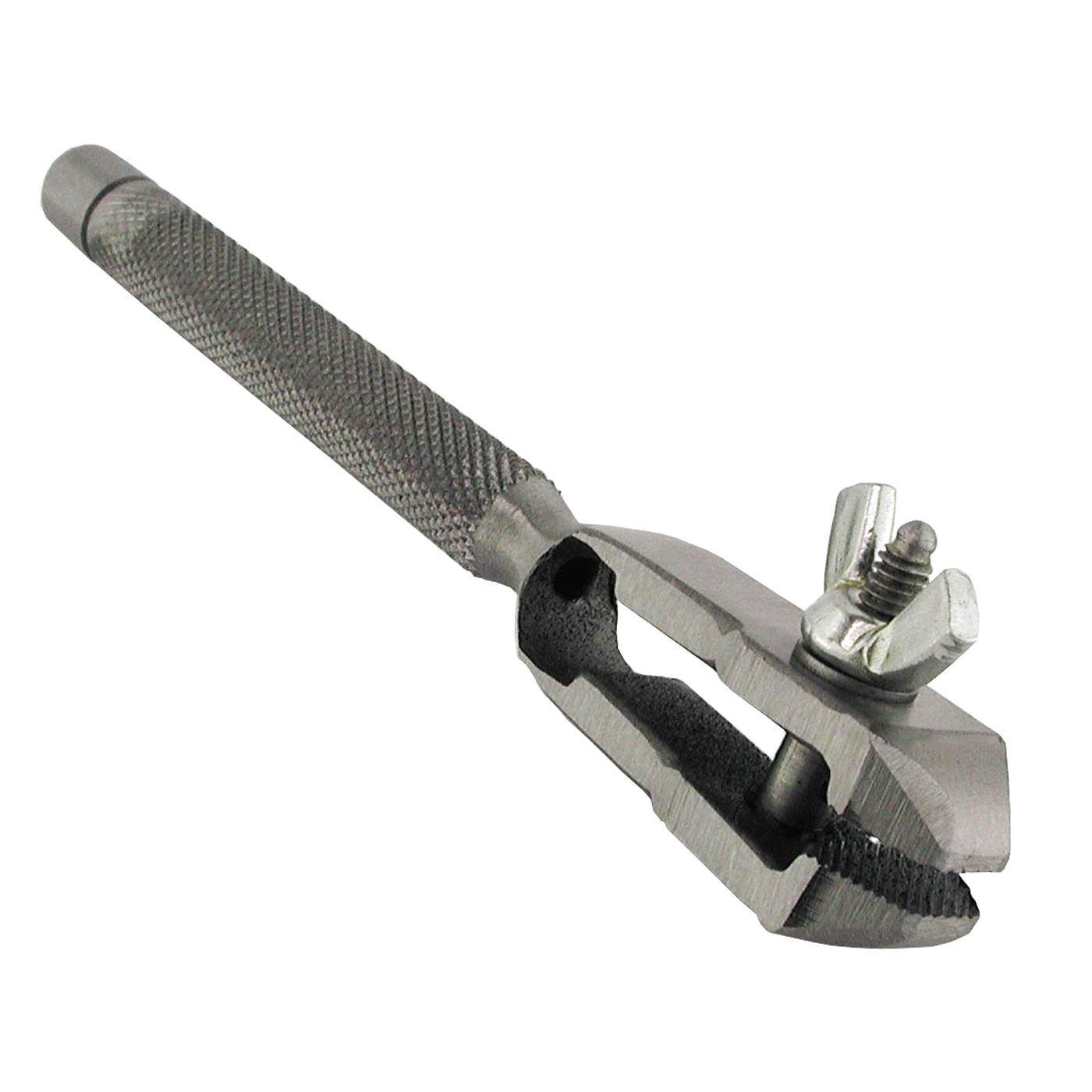 Pin Vice, Prism Jaws, Nickel-Plated, 115 mm - 1 piece