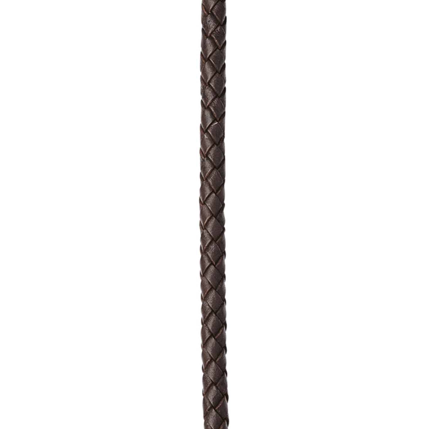 Flechtkordel, braun, ø ca. 6 mm - 1 m Flechtkordel, braun, ø ca. 6 mm - 1 m
