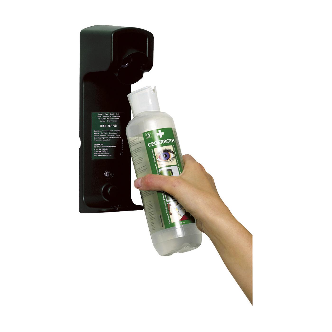 Wall Holder, for Eye Rinsing Bottle - 1 piece