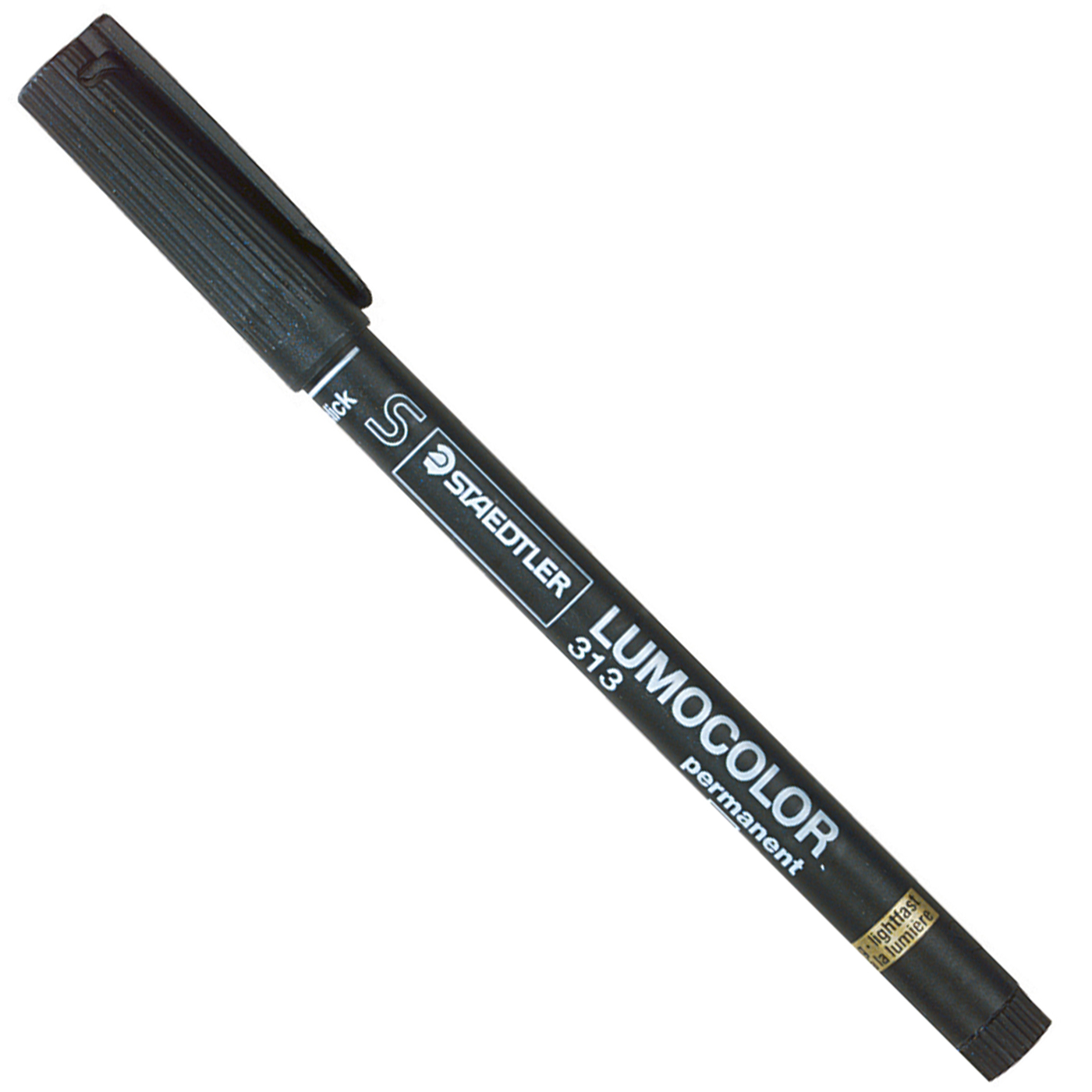 Staedtler Mars Lumocolor permanent pen 313 Markierer, superfein, schwarz - 1 Stück