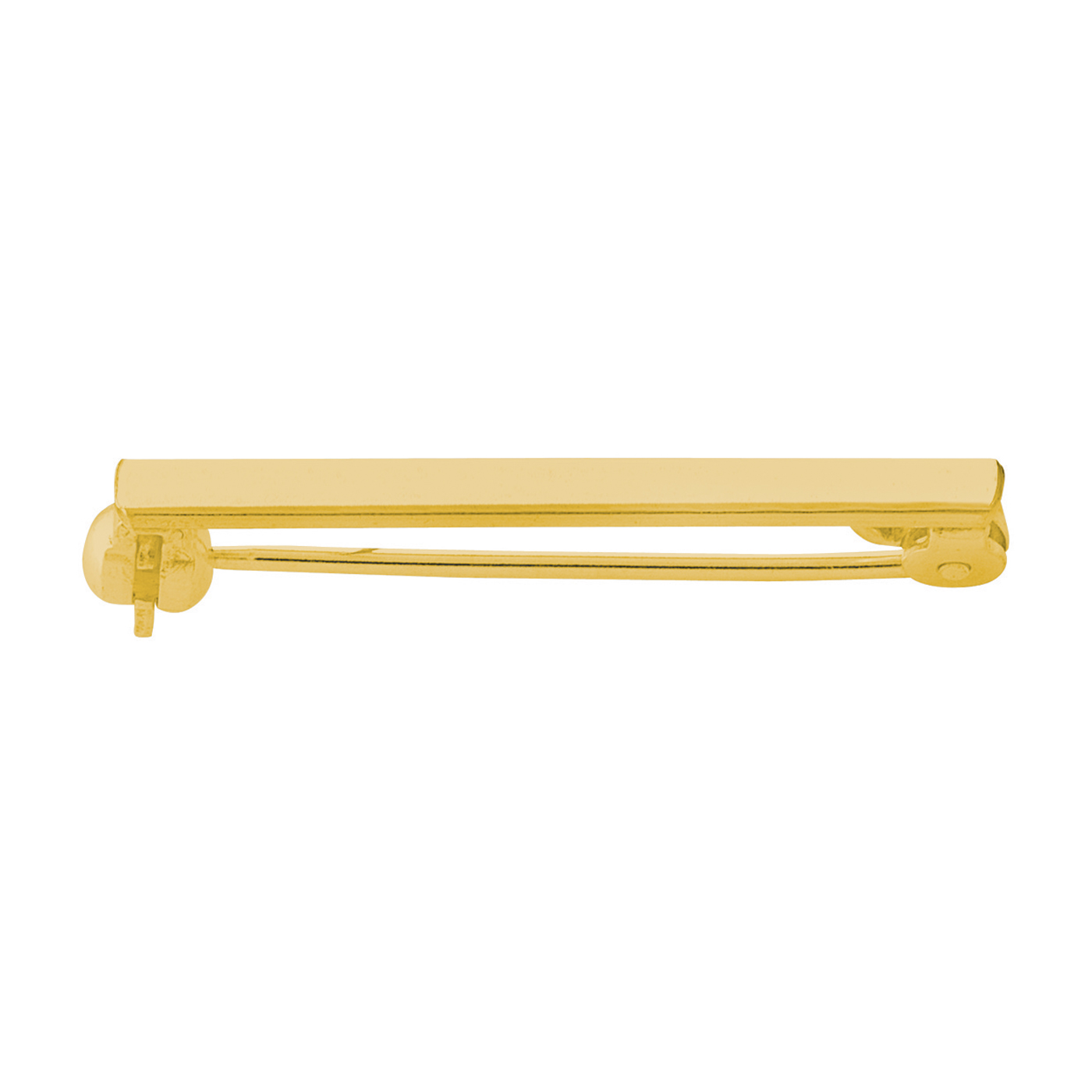 Brooch Mechanism, Rolled Gold, 30 mm - 1 piece