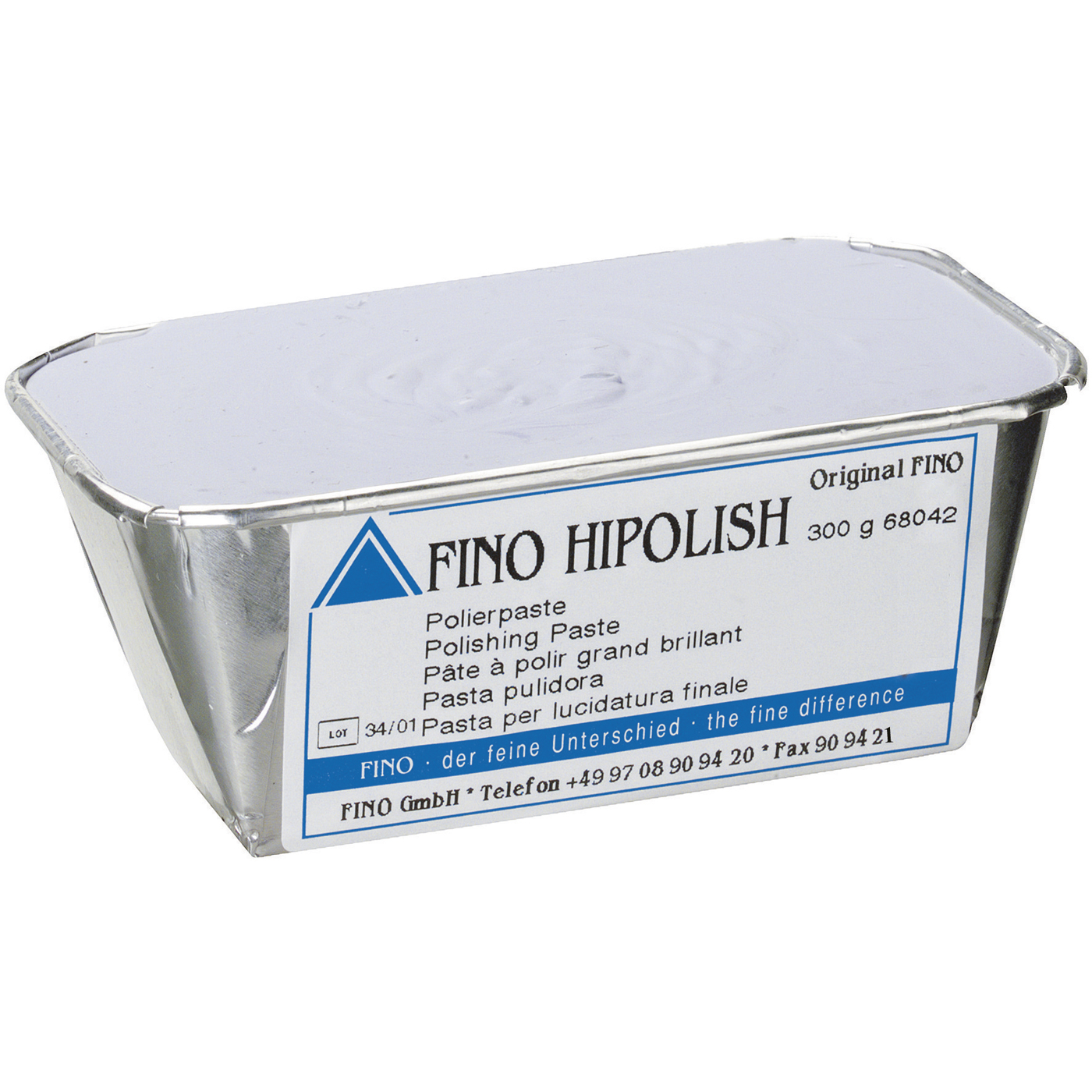 FINO HIPOLISH Polierpaste, hellblau - 300 g