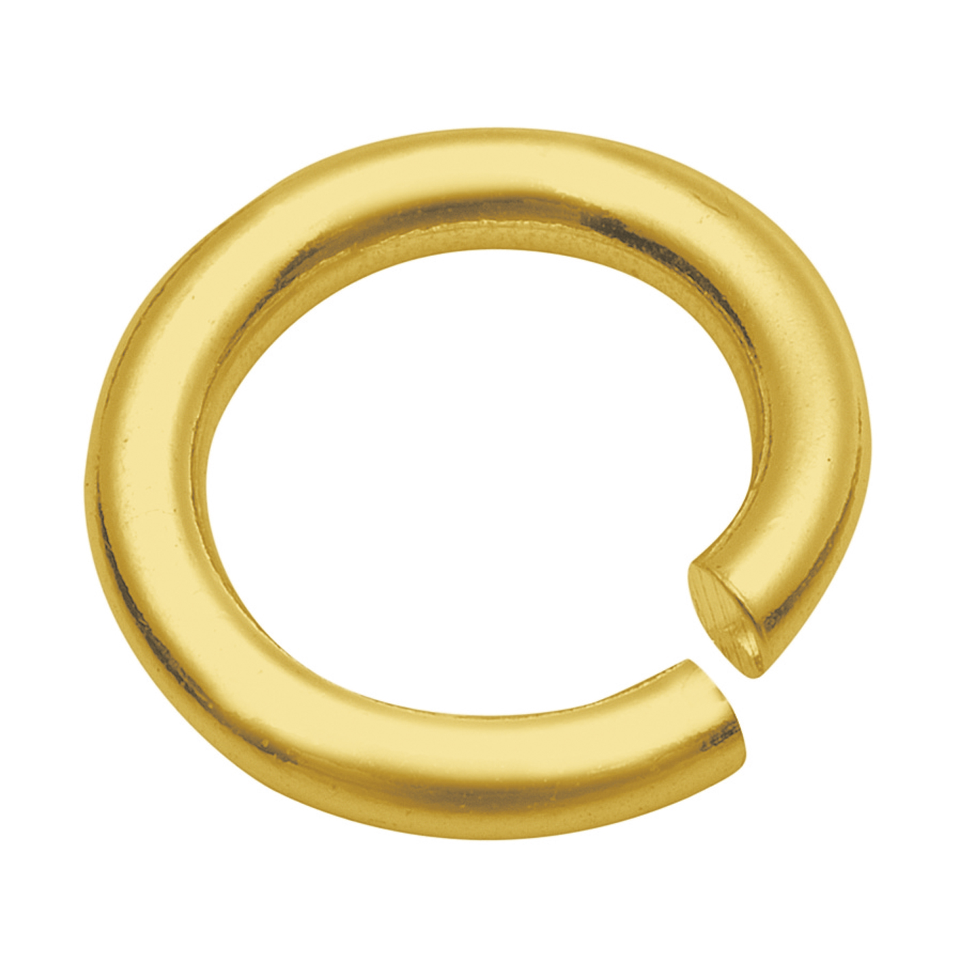Binding Rings, Round, 585G, ø 8 mm - 5 pieces Binding Rings, Round, 585G, ø 8 mm - 5 pieces