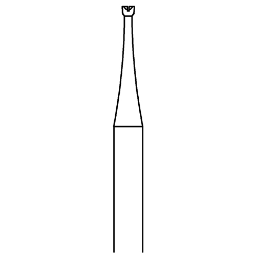 Clean Cut Cupbur Hollow Drill, Fig. 411CCC, ø 1.0 mm - 1 piece