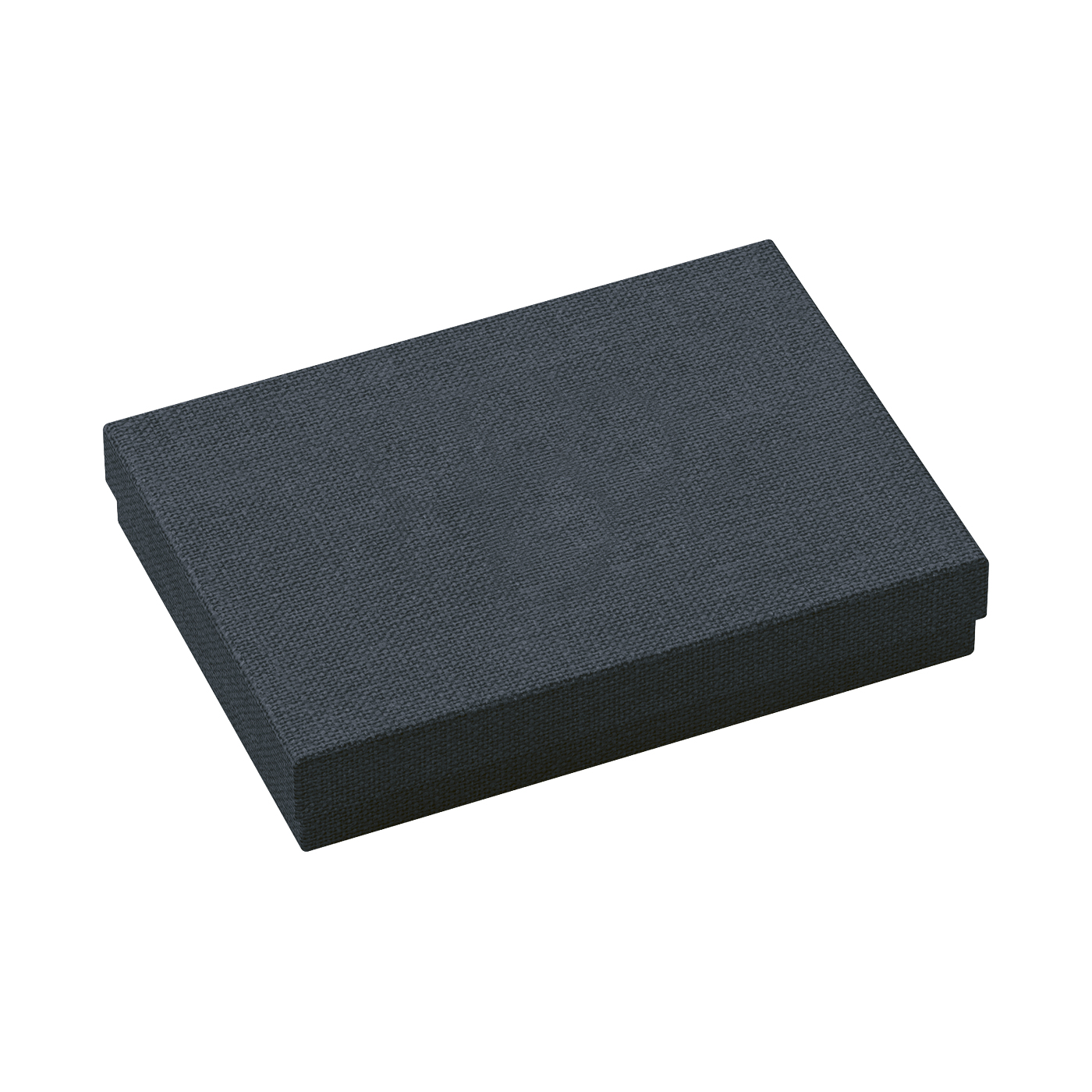 Schmucketui "Pattern", schwarz, 131 x 93 x 22 mm - 1 Stück