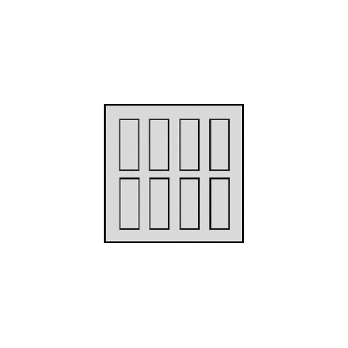 Tray System Inlay, White, for 8 Watches, 224 x 224 mm - 1 piece Tray System Inlay, White, for 8 Watches, 224 x 224 mm - 1 piece