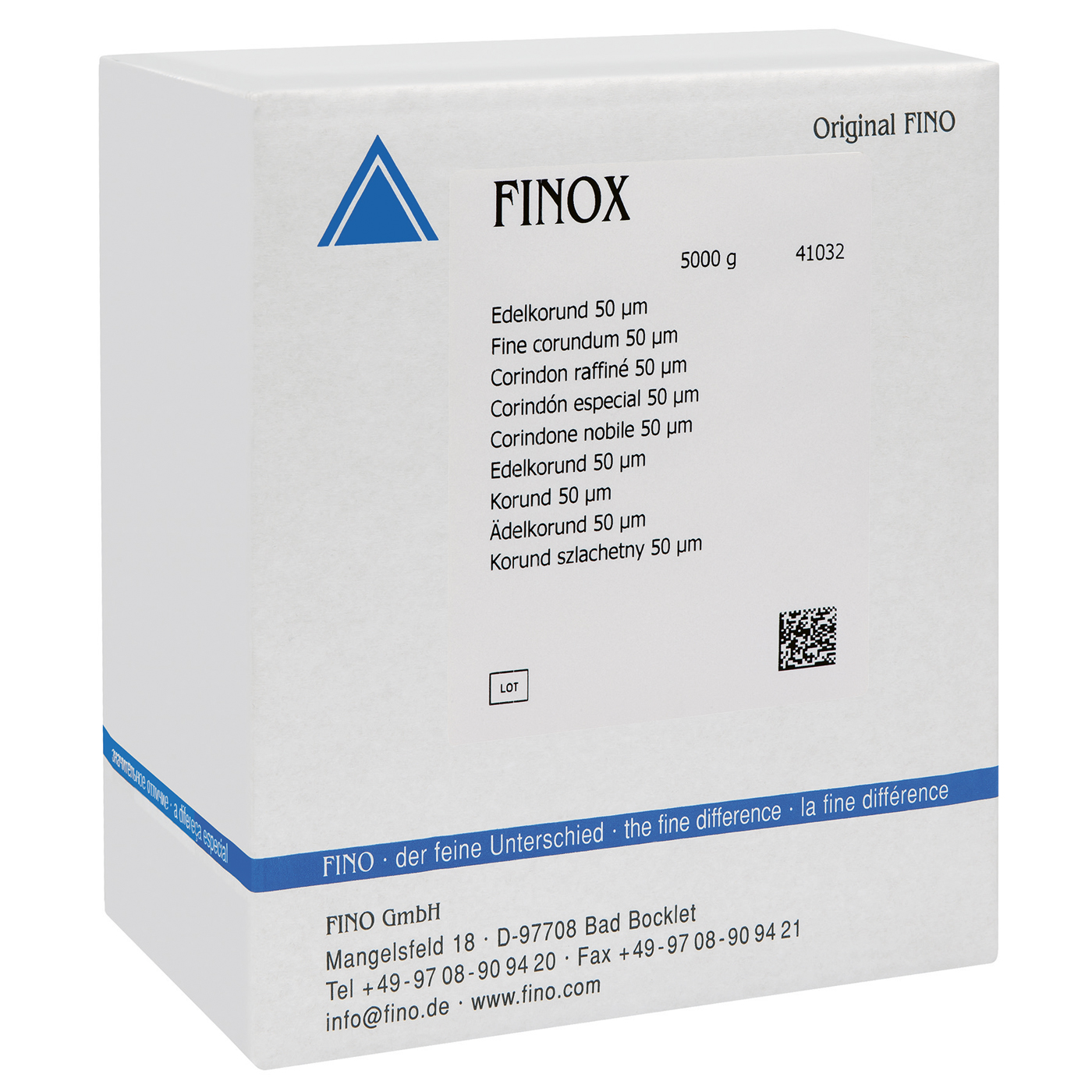 FINOX Edelkorund, 50 µm - 5000 g