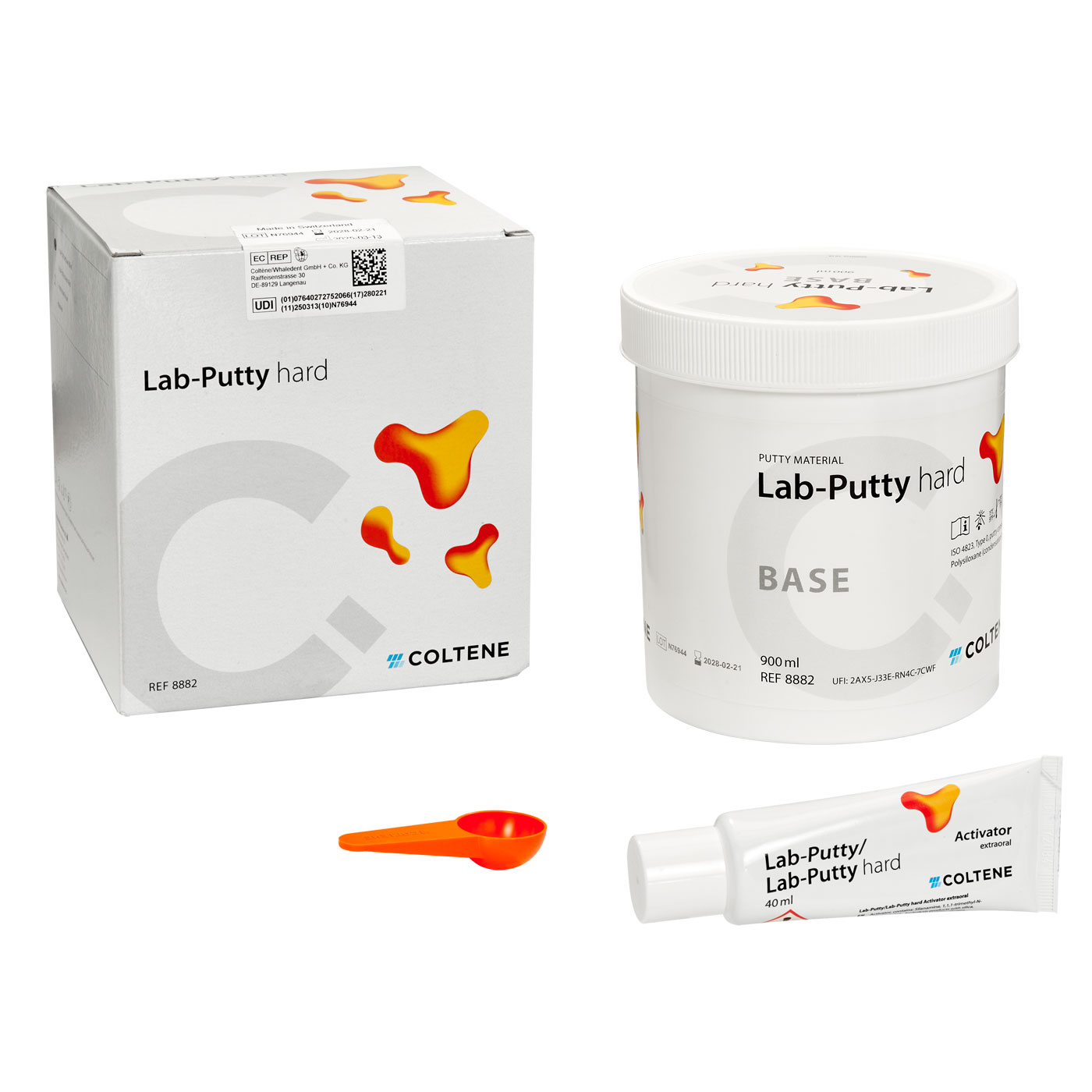 Coltène/Whaledent Lab-Putty hard Silikonknetmasse - 1800 g