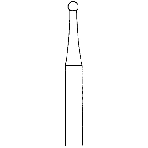 Kugelfräser, Fig. 41, ø 1,6 mm - 1 Stück