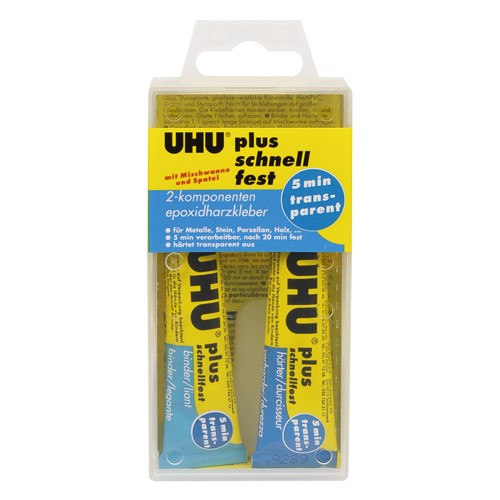 UHU plus schnellfest 2-Component Epoxy Resin Glue - 35 g