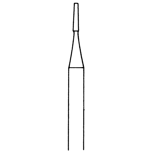 Zylinderfräser, Fig. 38, ø 1,0 mm - 1 Stück