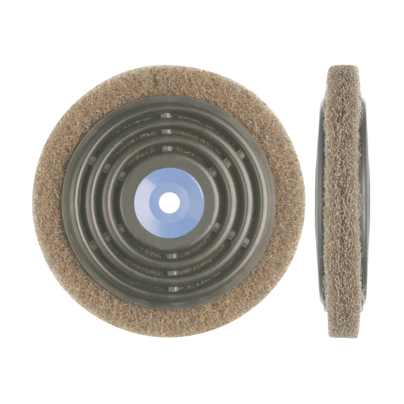 Grinding Fleece Wheel, Coarse, 4 Layers, ø 80 mm - 1 piece