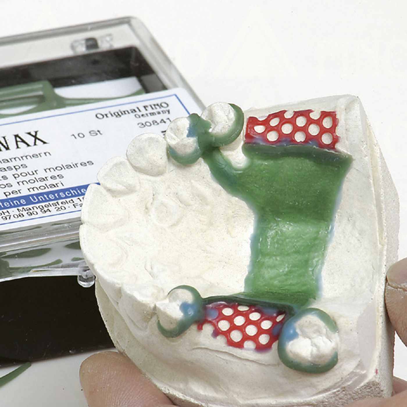 FINOWAX Wachsfertigteile, Lochgitter - 20 Stück FINOWAX Wachsfertigteile, Lochgitter - 20 Stück