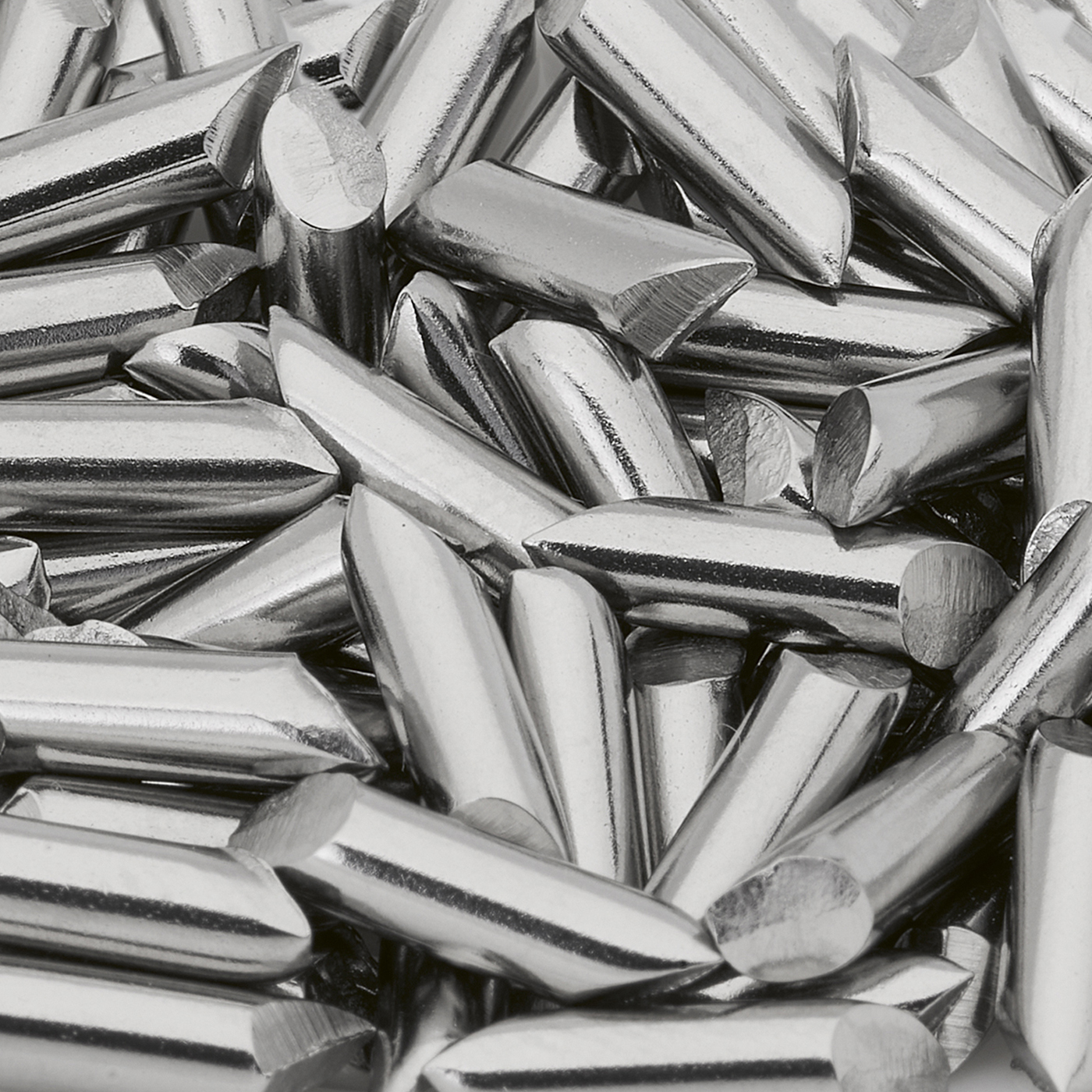 Stainless Steel Polishing Bodies, Pins, ø 2.7 x 8 mm - 1000 g