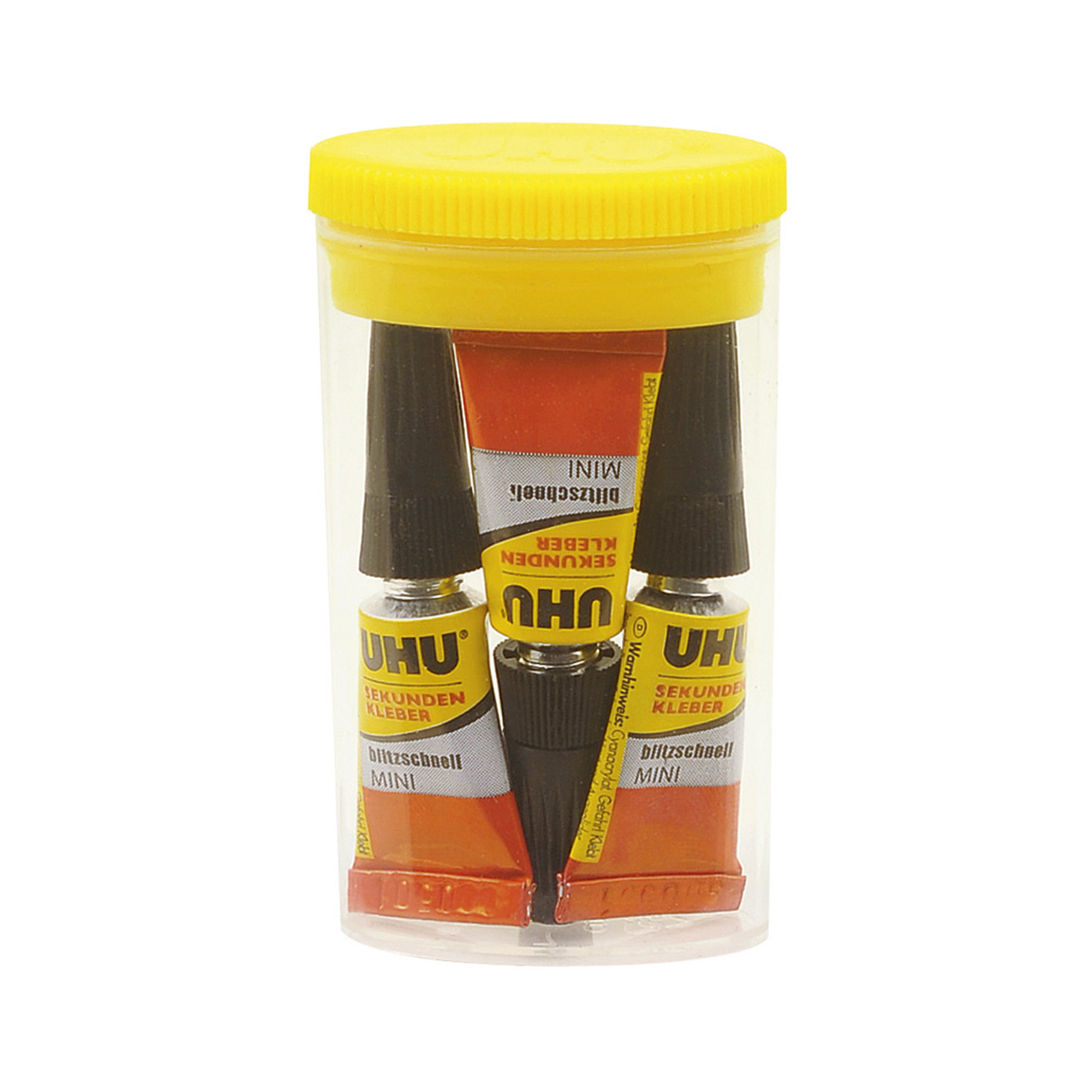 UHU blitzschnell Minis Instant Adhesive, Liquid - 3 x 1 g UHU blitzschnell Minis Instant Adhesive, Liquid - 3 x 1 g
