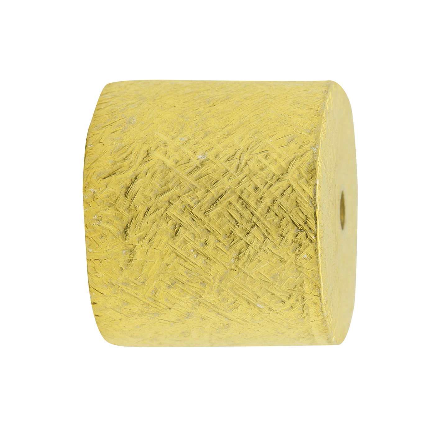 Intermediate Piece, Cylinder, 925Ag Gold-Pl., ø 12 x 10 mm - 1 piece