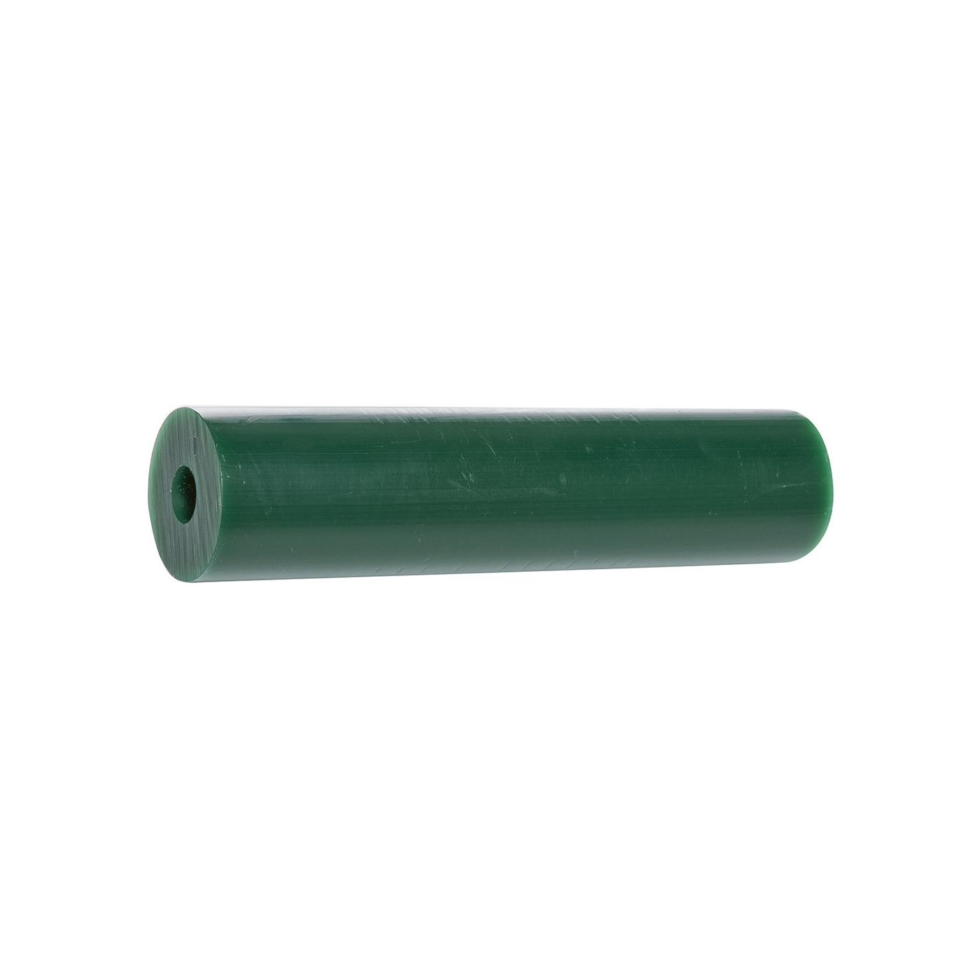 Wax Profile, Round, Green, Centric, Holl., 33.3x11.1x152.4mm - 1 piece