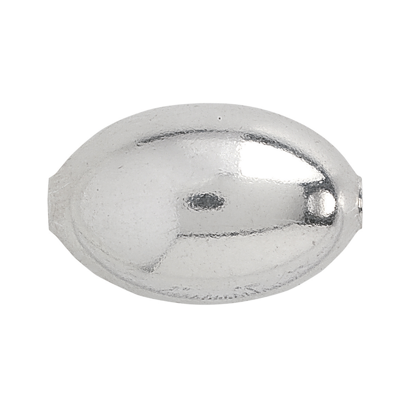 Olive, 925Ag Polished, ø 11 x 17 mm - 1 piece
