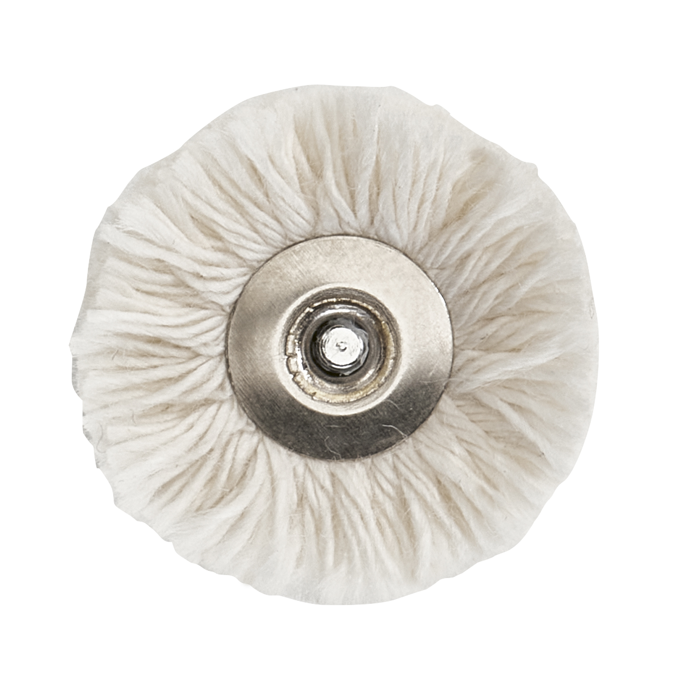 Polirapid polishing buffs, cotton yarn, white, ø 23 mm - 6 pieces