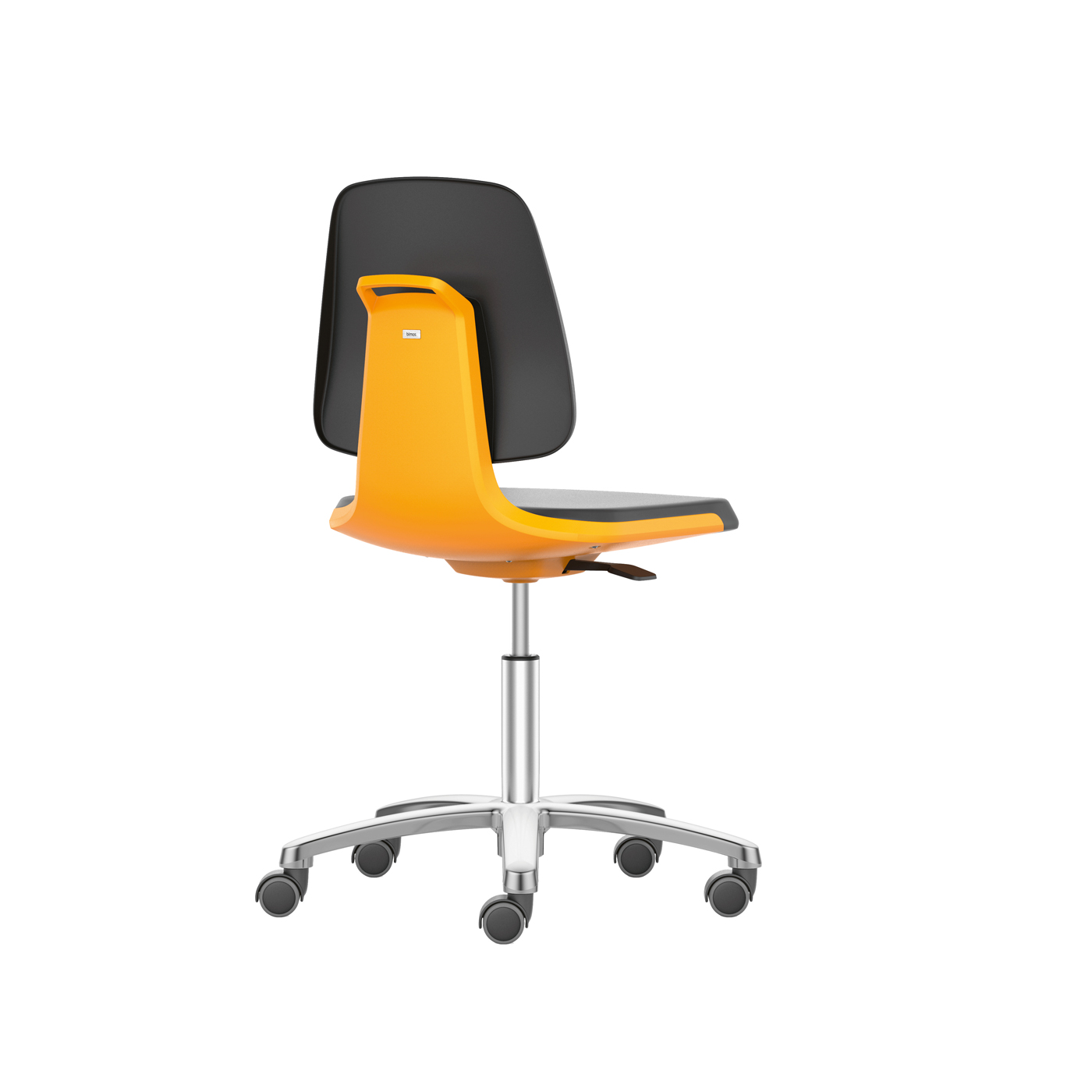 bimos Labsit Drehstuhl, orange/schwarz - 1 Stück