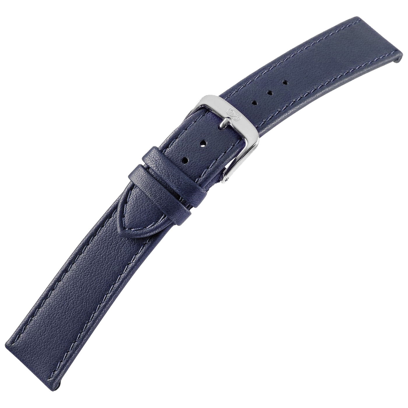 Di-Modell Uhrenarmband Softina, Damen, dunkelblau, 12 mm - 1 Stück