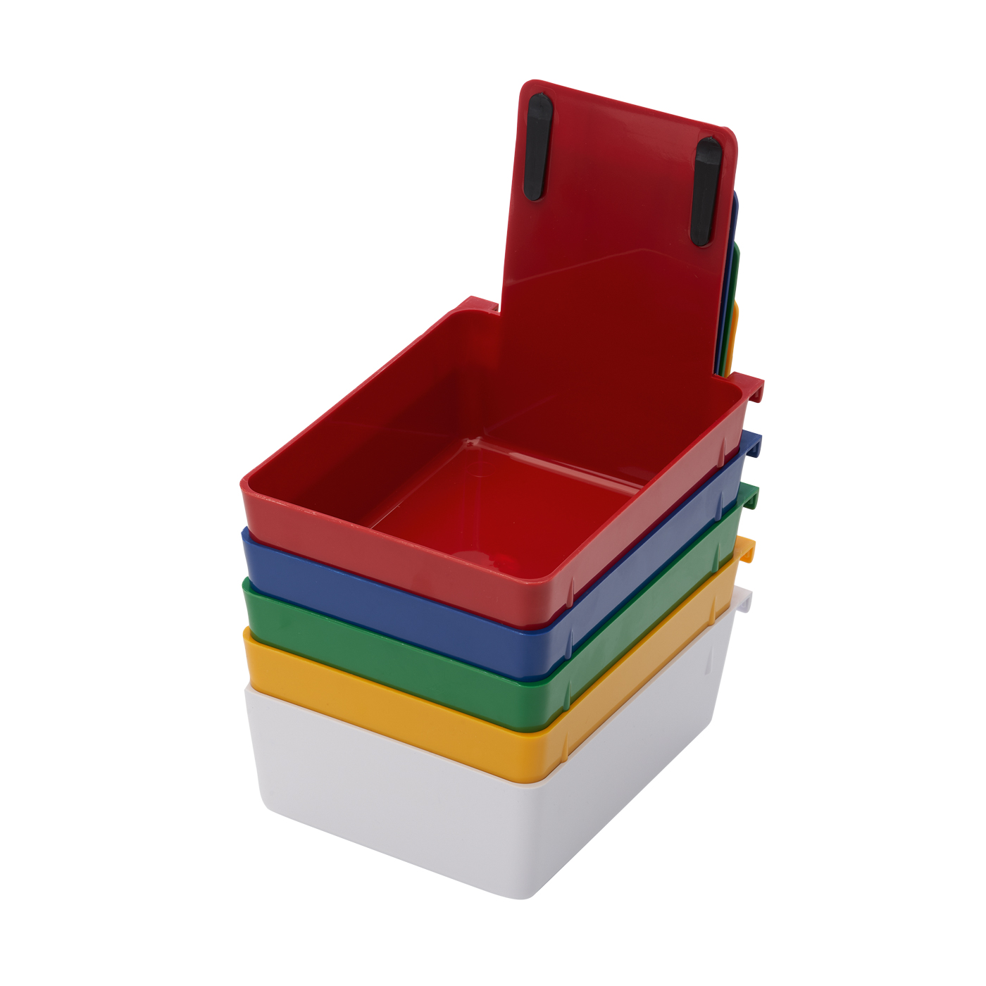 FINO Work Trays, Red - 12 pieces