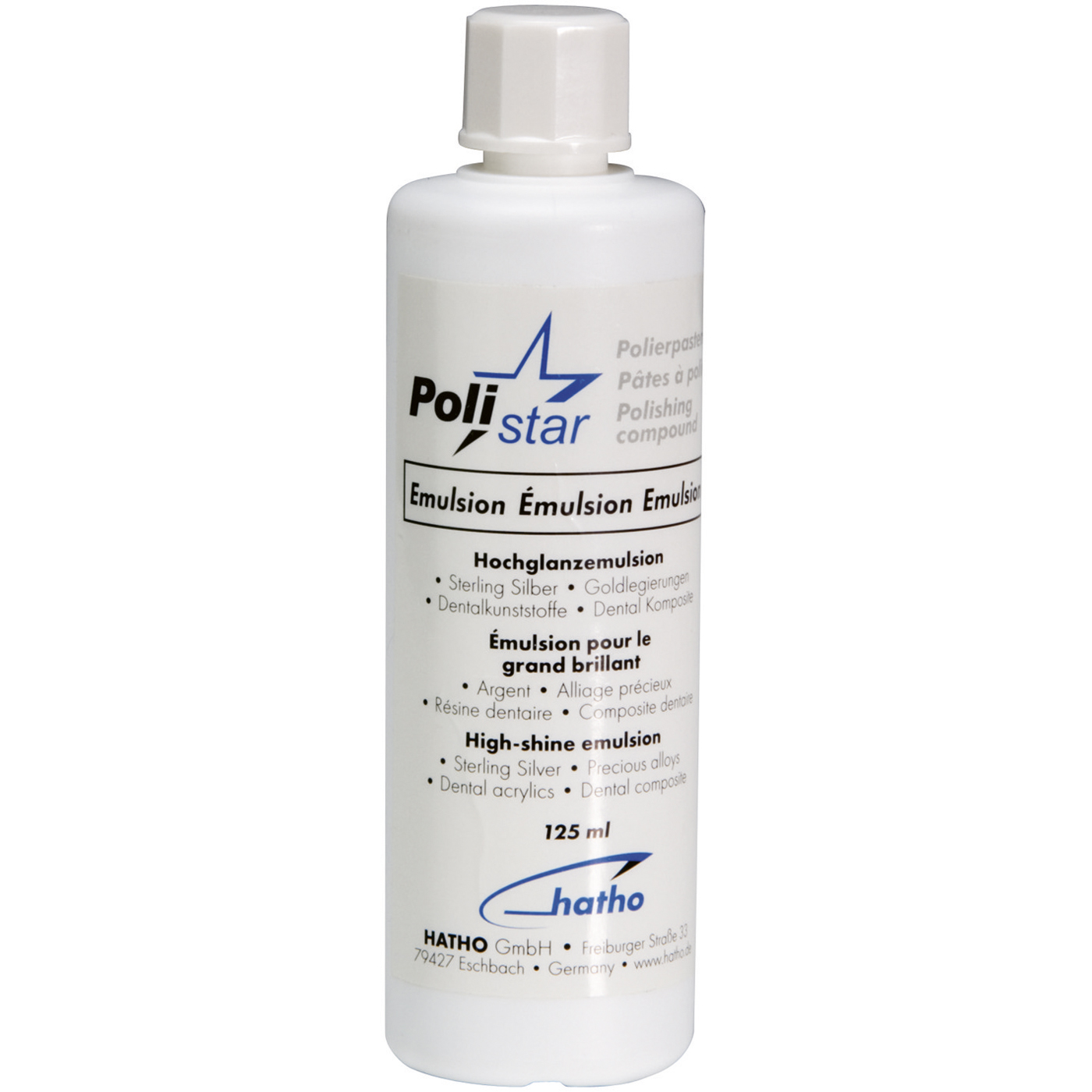 Hatho Polistar Hochglanzemulsion - 125 ml